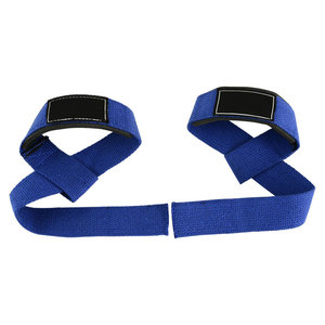 Sangles de poignet de levage en coton robuste de haute qualité pour salle de sport de luxe Sangles de poignet en néoprène avec logo personnalisé Top tendance - Product Image 1