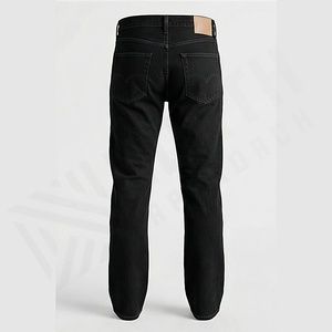 Jeans de Mezclilla para Hombre, Corte Casual, Alta Calidad, Lavados, Diseño Desgastado, Estilo Urbano Vintage, Color Personalizado, Premium, Otoño/Invierno - Product Image 2