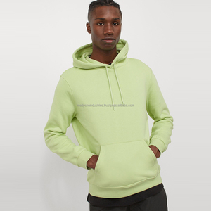 Sudadera con capucha recortada gruesa holgada personalizada para hombre, chándal de lana en blanco de gran tamaño, sudaderas de invierno de peso pesado con impresión Digital - Product Image 1