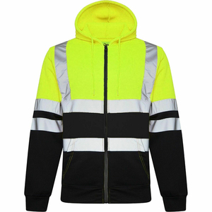 2025 usine fournit des sweats à capuche haute visibilité couleur personnalisée avant haute visibilité Construction vêtements de travail pas cher prix de haute qualité - Product Image 6