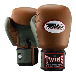 ถุงมือชกมวยสำหรับผู้ชายถุงมือชกมวยทำจากหนังสินค้ามาใหม่หลากสี - Product Image 6