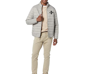 เสื้อแจ็กเก็ตขนเป็ด100% มีซิประบายอากาศทำจากโพลีเอสเตอร์2025โลโก้ออกแบบได้ตามต้องการสำหรับฤดูหนาว - Product Image 1