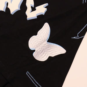 OEM เสื้อทีเชิ้ตลำลองแขนสั้นผ้าฝ้ายใส่วิ่งออกกำลังกายแบบหลวมใส่ได้พอดีตัวปกติแห้งเร็ว - Product Image 3