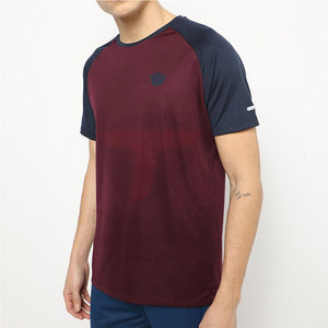 T-shirts décontractés à manches courtes pour hommes, personnalisables avec logo OEM, séchage rapide, respirants, en coton et bambou, haute qualité, vente en gros 2025 - Product Image 1