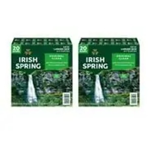 Hot sales Irish Spring Original Clean Solid Mineral Whitening Bar <b>Soap</b> for Men 20 Ct. Normal/All Skin Types - Product Image 1