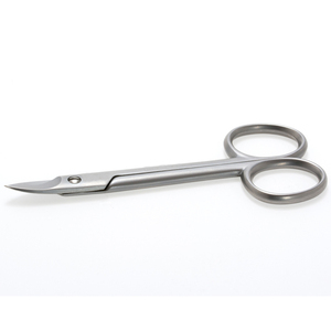 Tijeras para cutículas de uñas, tijeras para cutículas de uñas de acero inoxidable extrafinas curvas súper afiladas - Product Image 5
