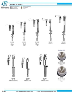 Retenedor de matriz restauradora dental con protector de mejillas | Retenedor de banda de matriz universal | Retenedor de matriz de marfil - Product Image 2