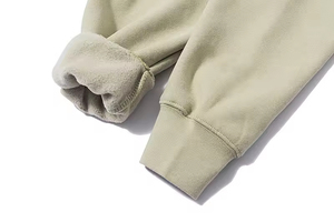 Ensemble survêtement et sweat-shirt en coton épais décontracté pour homme, coupe unisexe, respirant, vêtements de rue, jogging, survêtement personnalisé - Product Image 4