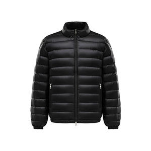 OEM Custom Logo Men Winter Outdoor Windproof Quilted Jacket Solid Hooded Puffer Jacket For Men - Product Image 5