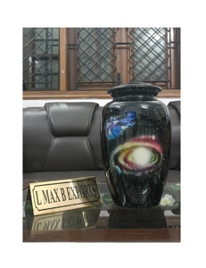 El mejor diseñador de urna de cremación de Metal en color esmalte verde acabado hecho a mano urna para adultos gran oferta nueva llegada mejor urna funeraria - Product Image 5