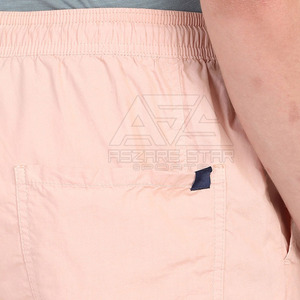 Pantalones cortos de color liso teñido para hombre, pantalones cortos para hombre recién llegados, diseño personalizado, pantalones cortos informales para hombre - Product Image 6