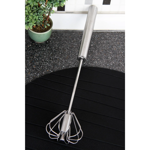 Mélangeur manuel Push-Pull Mucit Home, fouet Push-Pull, fouet en fil d'acier inoxydable, fouet automatique Push-Pull - Product Image 1