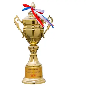 Groothandelsprijzen Topkwaliteit Metalen Winnaar Cup Sport Medailles Kampioen Plaquette Spel Souvenir Aandenken Trofee Trofeeën