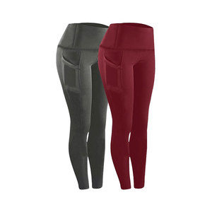 Pantalon de sport pour femmes avec logo personnalisé Leggings de yoga sans couture pour le fitness Leggings d'entraînement en tricot extensible Legging taille haute - Product Image 6