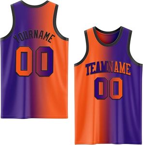 Personaliza tu Camiseta de Baloncesto de Entrenamiento con el Último Diseño Transpirable y Estampado, 100% Poliéster, Unisex para Adultos - Product Image 6