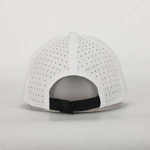 Vente en gros Casquette de baseball bicolore personnalisée Trucker Casquettes de camionneur sport à 5 panneaux avec corde Casquettes classiques avec logo personnalisé et design - Product Image 5