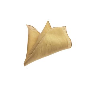 Foulard en lin flammé orange pâle - Product Image 1
