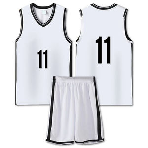 Conjunto de Uniforme de Baloncesto 100% Algodón Antibacteriano de Secado Rápido con Logotipo Impreso en 3D en la Parte Delantera Sin Mangas Directo de Fábrica Mejor Precio Calidad - Product Image 5
