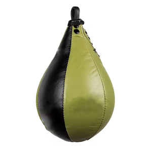 Ballon de vitesse de boxe en cuir avec logo personnalisé, sac de frappe professionnel pour le fitness, ballon de vitesse de fitness - Product Image 6
