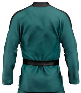 เครื่องแบบศิลปะการต่อสู้ BJJ GI เครื่องแบบ100% ผ้า Jiu-Jitsu สั่งทำสีได้ - Product Image 4