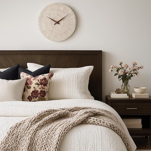 Horloge murale sans numéros nacre top ventes MOP incrustation horloges analogiques pour la décoration des murs - Product Image 5