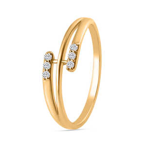 Bague de fiançailles en diamant cultivé en laboratoire pour femme - Product Image 2