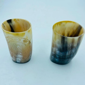 Nouvelle arrivée, design de haute qualité, corne à boire viking naturelle finie à la main, verre à bière en provenance d'Inde par HANNAN HANDICRAFT - Product Image 4