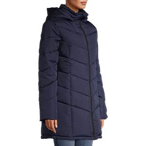 Veste matelassée de haute qualité sur mesure pour femmes en toile remplie de coton décontractée de taille plus prix de gros - Product Image 6