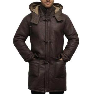 Top Design 100% veste en cuir de haute qualité pour hommes manches longues col montant couleur personnalisable prix raisonnable hiver - Product Image 6