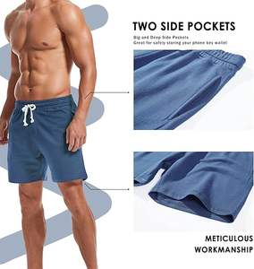 Pantalones Cortos Deportivos para Hombre, Ligeros, de Secado Rápido, con Bolsillos, para Correr, Gimnasio y Deportes - Product Image 4