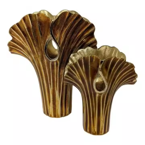 Vases en métal de haute qualité à prix de gros pour la vente au détail et la revente avec différentes tailles polies dorées par décor Impex - Product Image 5