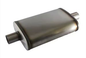 Ventes directes d'usine Accessoires de système d'échappement automatique haute performance personnalisés Silencieux d'échappement universel en acier inoxydable 409 - Product Image 3