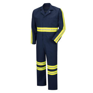 Overol de Trabajo de Poliéster de Alta Visibilidad, Uniforme de Seguridad para Trabajar, Venta al por Mayor, Personalizable - Product Image 4