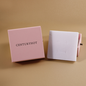 กล่องบรรจุภัณฑ์เครื่องประดับหรูหรา CenturyHot พร้อมถุงไมโครไฟเบอร์ - ตัวเลือกสีที่ปรับแต่งได้สำหรับแหวน สร้อยคอ และกำไลข้อมือ - Product Image 4