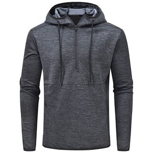 2025 meilleure vente en gros hiver impression numérique hommes vêtements d'entraînement pull à capuche 100% coton polaire respirant - Product Image 1