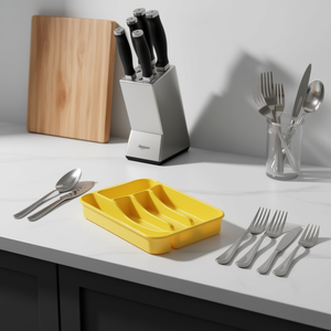 Porte-couverts assorti Stefanplast 5 places (34x25x5cm) pour rangement de cuisine, modèle 47154 - Product Image 3