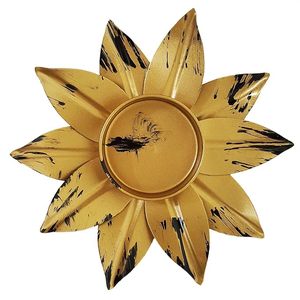 Classic Candle Holder <b>Matt</b> Gold Hot Product Home Decor Luxury Metal Candle Light Votive Holder Fancy <b>Table</b> Display Stand - Product Image 2