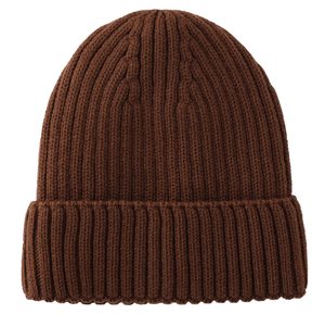 Gorro de Punto Unisex para Invierno, Venta Caliente, Puño Doblado, Color Sólido, Logotipo Personalizado, 100% Algodón, Secado Rápido, Ligero, Ajustable - Product Image 3