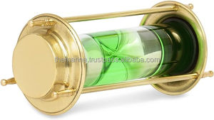 Nautical Antique Brass Sand <b>Timer</b> Green Liquid Modern Design Home Decorative Gift for <b>Kitchen</b> Office Table Top Desk Top - Product Image 3