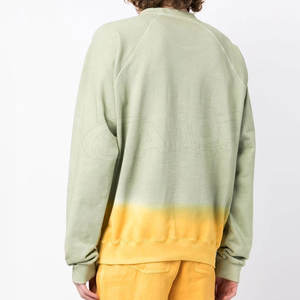 เสื้อมีฮู้ดปักลายไหล่มีซิปประดับพลอยเทียมมีฮู้ดไซส์ใหญ่พิเศษล้างกรด - Product Image 4