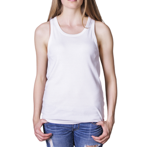 <b>Women's</b> Breathable Cotton Spandex Short Length <b>Tank</b> <b>Top</b> Soft Jersey Fabric Jersey Dress - Product Image 4
