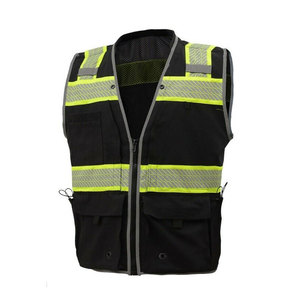 เสื้อกั๊กสะท้อนแสงเสื้อกั๊กความปลอดภัยสำหรับงานก่อสร้างเสื้อกั๊กสะท้อนแสง - Product Image 3