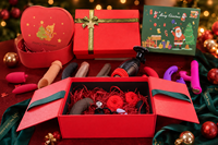 Cadeau de Noël très vendu, jouet pour adultes pour femmes, vibrations puissantes et fluides, silicone souple de qualité supérieure, jouets sexuels multi-modes