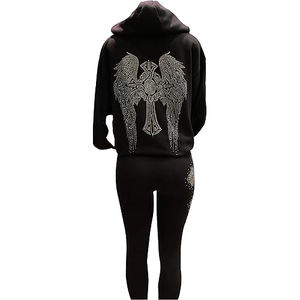 2025 Women's High Quality <b>Rhinestone</b> Pants Elastic Waist Premium Design <b>Leggings</b> for Gym Wear <b>Rhinestone</b> <b>Leggings</b> - Product Image 4