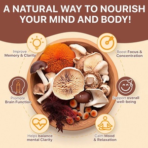 Gomitas Funcionales de Hongos con Marca Privada, con Melena de León, Reishi y Cordyceps para la Concentración, Energía y Apoyo Inmunológico - Product Image 4