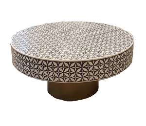 Best Quality Natural Bone Inlay Round Shape Coffee <b>Table</b> New Design Bone Inlay Center <b>Table</b> Home Furniture Home Decor <b>Table</b> - Product Image 2