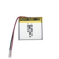 Batterie Lipo rechargeable 3,7 V 350 mAh UFX 433232 avec PCM et connecteur Fabriquée en Chine pour batterie d'instrument de nettoyage