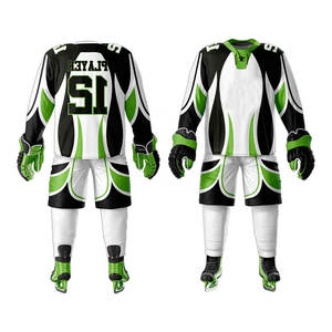 Uniformes de Hockey sobre Hielo para Hombre de Diseño Personalizado de Alta Calidad, Cómodos, Transpirables, de Secado Rápido, Ecológicos, de Poliéster, OEM - Product Image 2