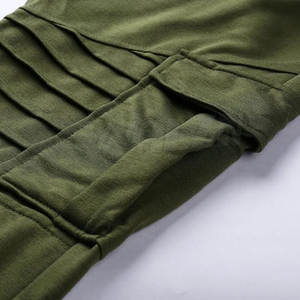 Pantalones de chándal para hombre de tamaño totalmente personalizado, pantalones de entrenamiento para hombre, ropa de invierno, pantalones de chándal de entrenamiento de Color sólido - Product Image 5