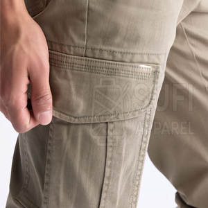 กางเกงวิ่งลำลองสำหรับผู้ชายผ้าฝ้าย100% เป็นมิตรกับสิ่งแวดล้อมระบายอากาศได้ดี2025สไตล์ที่เป็นเอกลักษณ์ - Product Image 3